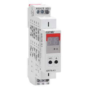 GEYA GRT8-X1-240 AC DC 12V 240V 0.1s-99day مولد نبضات بدء وقف ON OFF تأخير الرقمية إعداد الوقت تتابع - Product Image 3