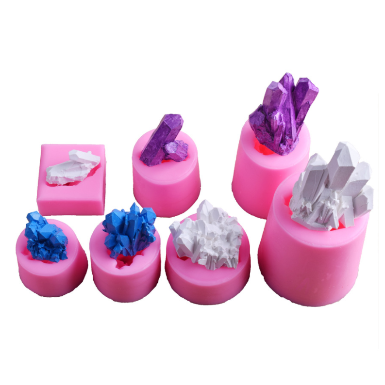 DIY Isomalt Mold Create Stunning Gem Silicone Molds