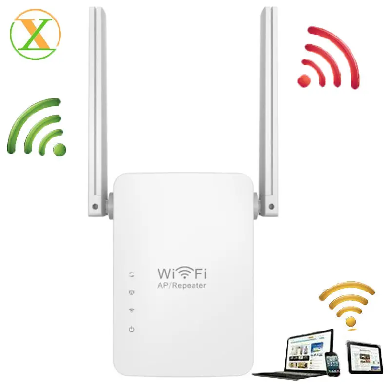 Facilmente configurar 300M Wireless-N WiFi Router Repetidor Range Extender Bridge Access Point wifi Roteador Extender 2 Antenas WR13