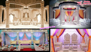 Mandap de fibra para boda indio, accesorio decorativo con colmillo de elefante con clase, a la venta - Product Image 2