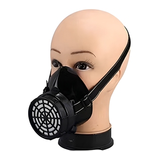 Máscara de gas de seguridad de protección personal Máscara de ventilación oral y nasal de emisión de polvo - Product Image 6