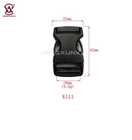 Boucle latérale en plastique pour bagages, fabriquée en POM durable, fournie par l'usine chinoise