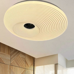 مصابيح سقف مستديرة دافئة بإضاءة Led مبتكرة لغرفة النوم وغرفة المعيشة مصابيح سقف حديثة Led منزلية بسيطة - Product Image 5