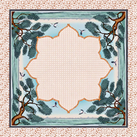Tapis de Mahjong Premium 2026 USA avec Bordure Florale Colibri, Antidérapant, Design Personnalisé pour une Expérience de Jeu de Table de Luxe