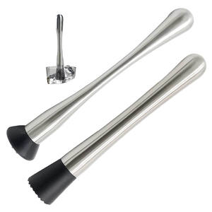 <span class=keywords><strong>Martello</strong></span> da Ghiaccio in Acciaio Inox, Utensile per Spremere Limoni, Bastoncino per Cocktail, Pressa per Succo, Accessori per Tè al Latte - Product Image 1
