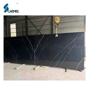 Losa de mármol Nero Marquina para pared y suelo de mármol, losa de mármol de piedra natural para <span class=keywords><strong>casa</strong></span> - Product Image 2