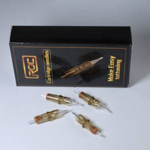 新しいタイプのタトゥーニードルカートリッジ使い捨ておよびラウンドシェーダー1011RS1014RSタトゥーニードルカートリッジ使い捨て針 - Product Image 1