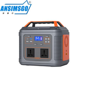 ANSIMSGO HC-500 500W 518Wh LiFePO4 ソーラー発電機 正弦波インバーター 静音運転 ジャンプスターター ワイヤレス充電 - Product Image 1