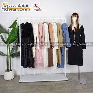 Abito Vintage da Donna KungFu KingAAA di Seconda Mano, Manica Lunga, Casual per l'Autunno, in Poliestere/Cotone - Product Image 3
