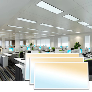 Panneau lumineux LED plat 2x4, 4 pieds, luminaire de plafond, 9360Lm, CCT commutable 2700/3500/4000/5000/5700K, dimmable - Product Image 1