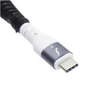 Mendukung kustom kualitas tinggi OEM USB 2.0 laki-laki ke laki-laki Tipe c Mfi bersertifikat