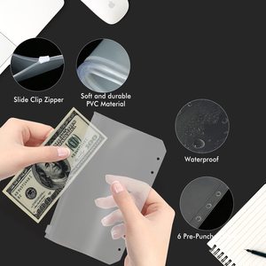 Bao Bì Bán Sỉ Bằng Da Pu Hàng Tháng Bao Bì Tiền Tiết Kiệm Tiền Mặt Sổ Kế Hoạch Ngân Sách Ví Đựng Tài Liệu Có Máy Tính - Product Image 6