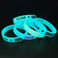 Tidak ada MOQ gratis sampel OEM murah kustom gelang karet silikon gelang elastis dengan pesan atau Logo