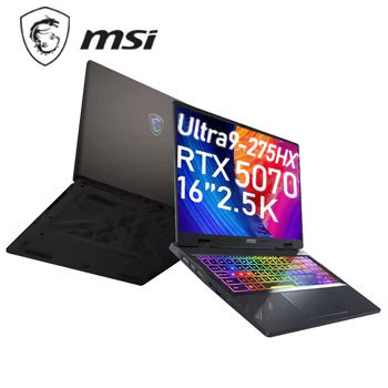 MSI Laptop Intel Core Ultra9 275H Processor MSI Crosshair 16 RTX5070 Student Gaming Computer MSI Shadow 16 Inches Gaming Laptop