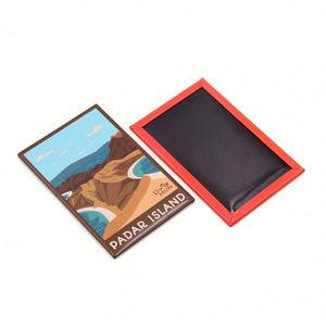 Hot Selling Refrigerator Items Custom Design Indonesia Bali Beach Souvenir Gift Tin <b>Fridge</b> Magnet - Product Image 3