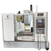 Fresadora CNC Vertical de 3 Ejes VMC850 para Trabajo Mediano, Sistema de Control GSK, Cono de Husillo BT40, Certificación CE, Automática