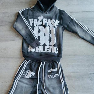 Sudadera con Capucha Oversize de Diseño Personalizado, Transpirable, 500GSM, Estilo Casual, 100% Algodón, para Hombre, Ropa Urbana de Primavera - Product Image 2