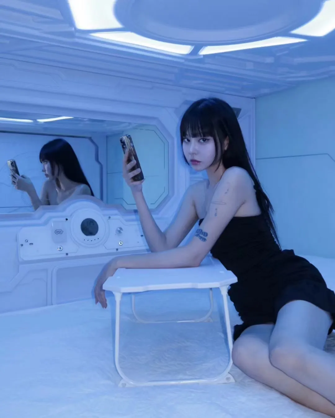 Cama cápsula japonesa ABS moderna para quarto, colchão de espuma de memória em tamanho de mobília de hotel, quarto infantil em caixa