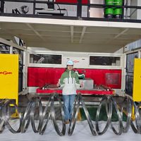 Machine de découpe à jet d'eau CNC 5 axes 3M*10M, nouvelle machine de découpe à jet d'eau