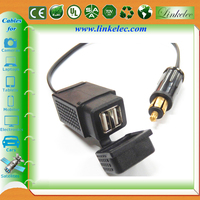 5V 2A USB 12V voiture électronique accessoires mâle à femelle allume-cigare adaptateur convertisseur numérique briquet pièces