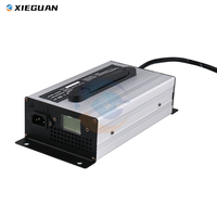 XIEGUAN 1200W Chargeur de batterie 12V 40A 24V 30A 36V 25A 48V 20A 60V 15A 72V 10A 84V 8A 96V 6A 60 + Modèles disponibles fabriqués