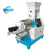 Machine complète d'alimentation flottante pour poissons, extrudeuse de nourriture pour poissons