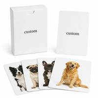 Cartes de transition personnalisées pour chiens – Jeu de cartes souvenir pour animaux de compagnie avec livret souvenir A5 en option