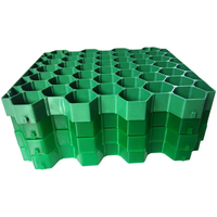 Grille d'herbe Paver Parking Gravier Pavé Grille Plastique Gazon Grille Pavés