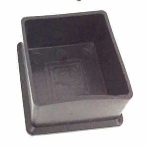 Capuchons de protection pour pieds de chaise en plastique noir rectangulaires, ovales, carrés, ronds, embouts pour pieds de table, capuchons pour pieds de meubles, embouts en PVC - Product Image 2