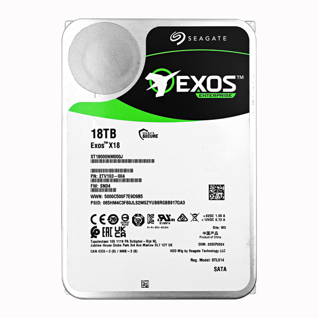 For ST18000NM000J 18TB for X18 Helium-Filled Enterprise-Grade Internal SATA Server Mechanical HDD New