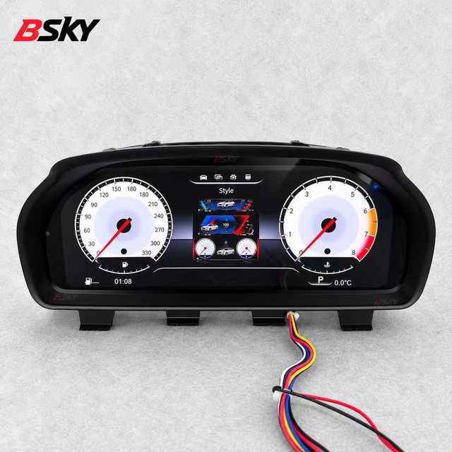Universal Linux System 12.3-inch LCD Digital Instrument Panel Suitable for BMW F-series 1234567 Series F10 F20 F30 F16 F12 F46