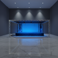Estructura de Truss Profesional de Alta Calidad para Escenarios, Eventos, DJ, Soporte de Luces, Truss Plateado para Bodas, Estructura de Iluminación