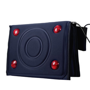 Cervical Massage Cushion Blue USB Rechargeable Neck Waist Back Leg Massage <b>Pad</b> 2024 Model - Product Image 3
