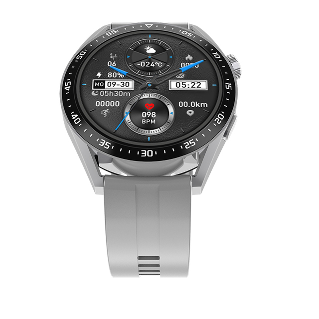 AMAX 3 PRO Smartwatch Wireless Charging Fitness Monitoring 1.52-inch High Definition NFC Access Card Sports Tracking Smart Watch