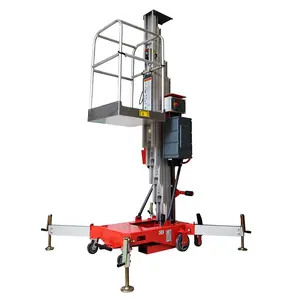 Mini Aerial Work Platform 6M To 30Ft Aluminum Electric Lifts For Repairing