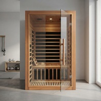 Sauna Médica de Infrarrojos de Espectro Completo para 1-2 Personas, Cabina de Salud con Bajo EMF, Fabricante de Saunas