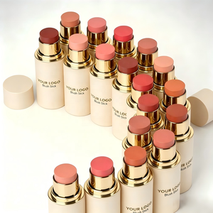 Blush Stick Vegano Personalizzato Impermeabile, Bronzer e Illuminante in Stick a Marchio Privato, Alta Pigmentazione, Lunga Durata, Ideale per Viaggi - Product Image 3