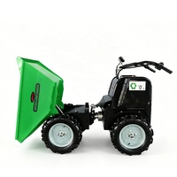 EBY400T Electric Wheel Loader 4-Wheel Drive Dilengkapi PLC & Bearing Kapasitas Muat 400kg Ramah Lingkungan Mini Dumper Bucket