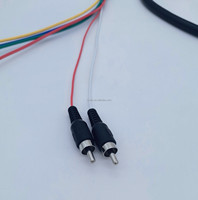Cable de Audio y Video Personalizable de 21 Pines SCART Hembra a 4 BNC y 2 RCA