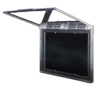Boîtier de protection d'écran tactile HMI transparent universel 7" 10" simple tactile résolution 1280x1024 1 million de clics 3H