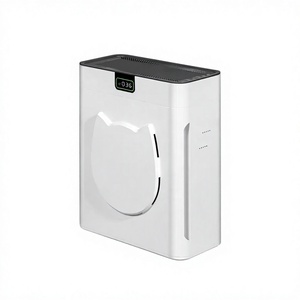 Purificateur d'air de luxe pour la maison, grandes pièces, adapté aux animaux domestiques, filtre fumée/poussière/pollen/odeurs, super silencieux - Product Image 1
