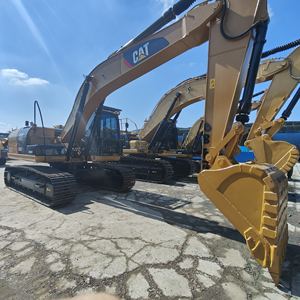 Caterpillar CAT320D a utilisé l'excavatrice hydraulique de chenille 20 tonnes 2018 moteur diesel du modèle 103KW 360 degrés renversant le dessus d'image - Product Image 1