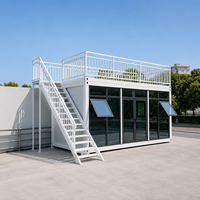 Maison conteneur extensible personnalisable et respirante, à structure en acier moderne, facile à installer, fabriquée en Chine, pour salon et parc