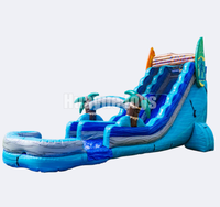 Kommerzielle umweltfreundliche PVC-Hüpfburg-Kombi-Rutsche für Kinder mit Bällebad – Indoor/Outdoor Hüpfspiel, individuell anpassbar