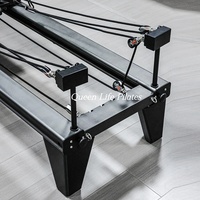 Matériel de Pilates en aluminium personnalisable en différentes couleurs, très prisé pour la musculation, lit de Pilates Reformer pour studio