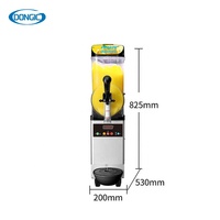 Machine à slush pour boissons glacées, usage commercial, électrique, avec un bon compresseur