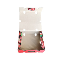 Boîte personnalisée de fruits cerises frais forts spécialisés Boîte supérieure et inférieure recyclable Boîte en carton poire pour fruits et légumes