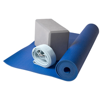 Vente en gros de briques de yoga EVA de qualité supérieure pour les petites formes de marque gris clair vert blanc mousse de recyclage antidérapante