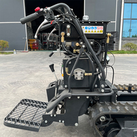 La Chine offre une piste de jardin Dumper Petite décharge sur chenilles 800kg Mini Dumper