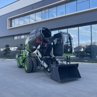 Camion malaxeur à béton autochargeur SQMG 3,5 m³ 360 °   Bétonnière autochargeuse diesel puissante pour chantiers de construction